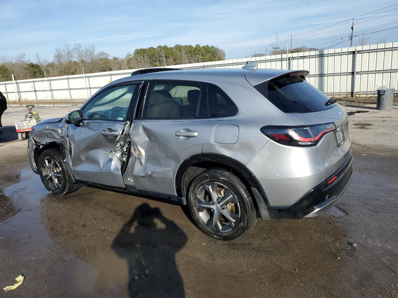 2023 Honda HR-V VIN 3CZRZ1H7XPM708505 Copart auction photo, side damage thumbnail 2