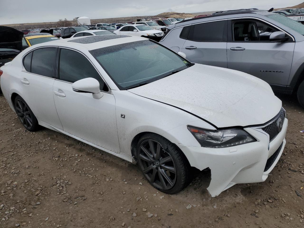 2013 Lexus GS VIN JTHCE1BL0D5007601 Copart auction photo, front end damage thumbnail 4