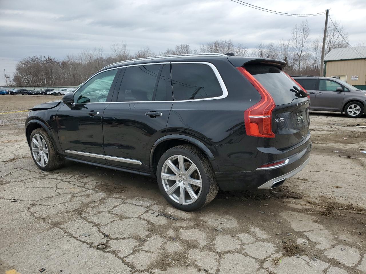 2019 Volvo XC90 VIN YV4A22PL0K1499385 Copart auction photo, front end damage thumbnail 2