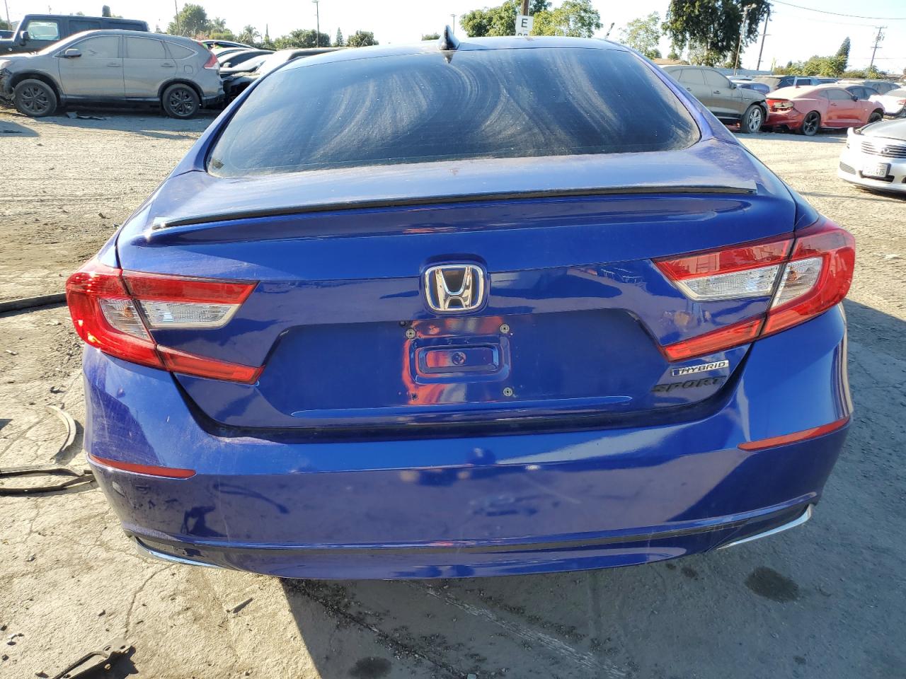 2022 Honda Accord VIN 1HGCV3F2XNA038492 Copart auction photo, front end / side damage thumbnail 6