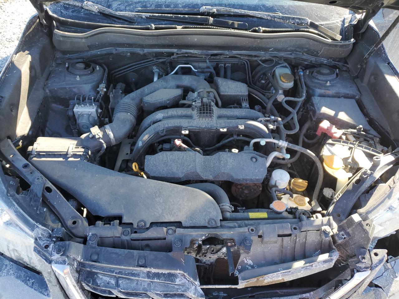 2018 Subaru Forester VIN JF2SJAEC7JH486891 Copart auction photo, front end damage thumbnail 14