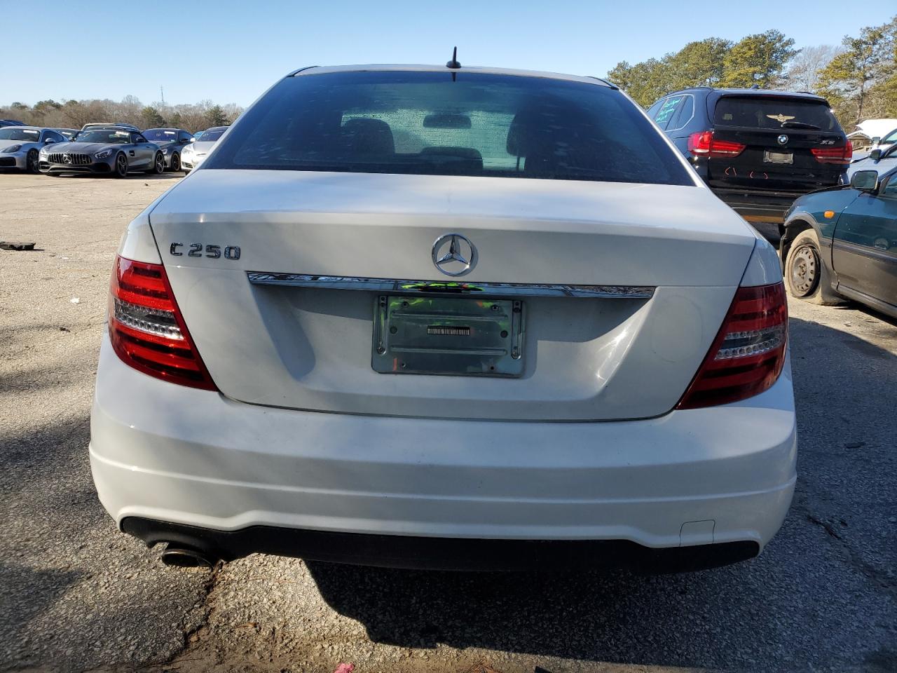 2014 Mercedes-Benz C-klasse VIN WDDGF4HB0EA953177 Copart auction photo, water/flood / mechanical damage thumbnail 6