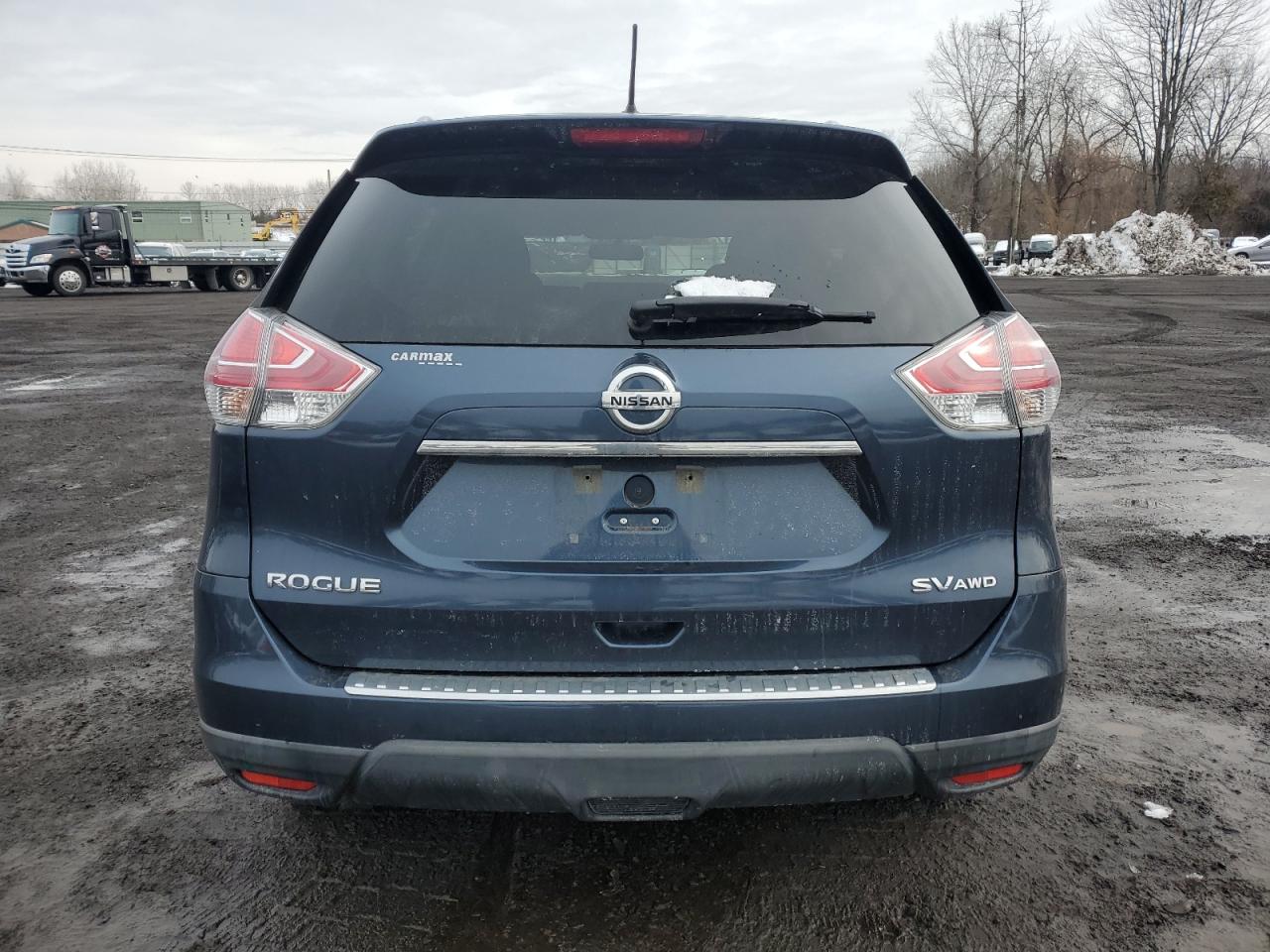 2016 Nissan Rogue VIN KNMAT2MV2GP615339 Copart auction photo, front end / undercarriage damage thumbnail 6