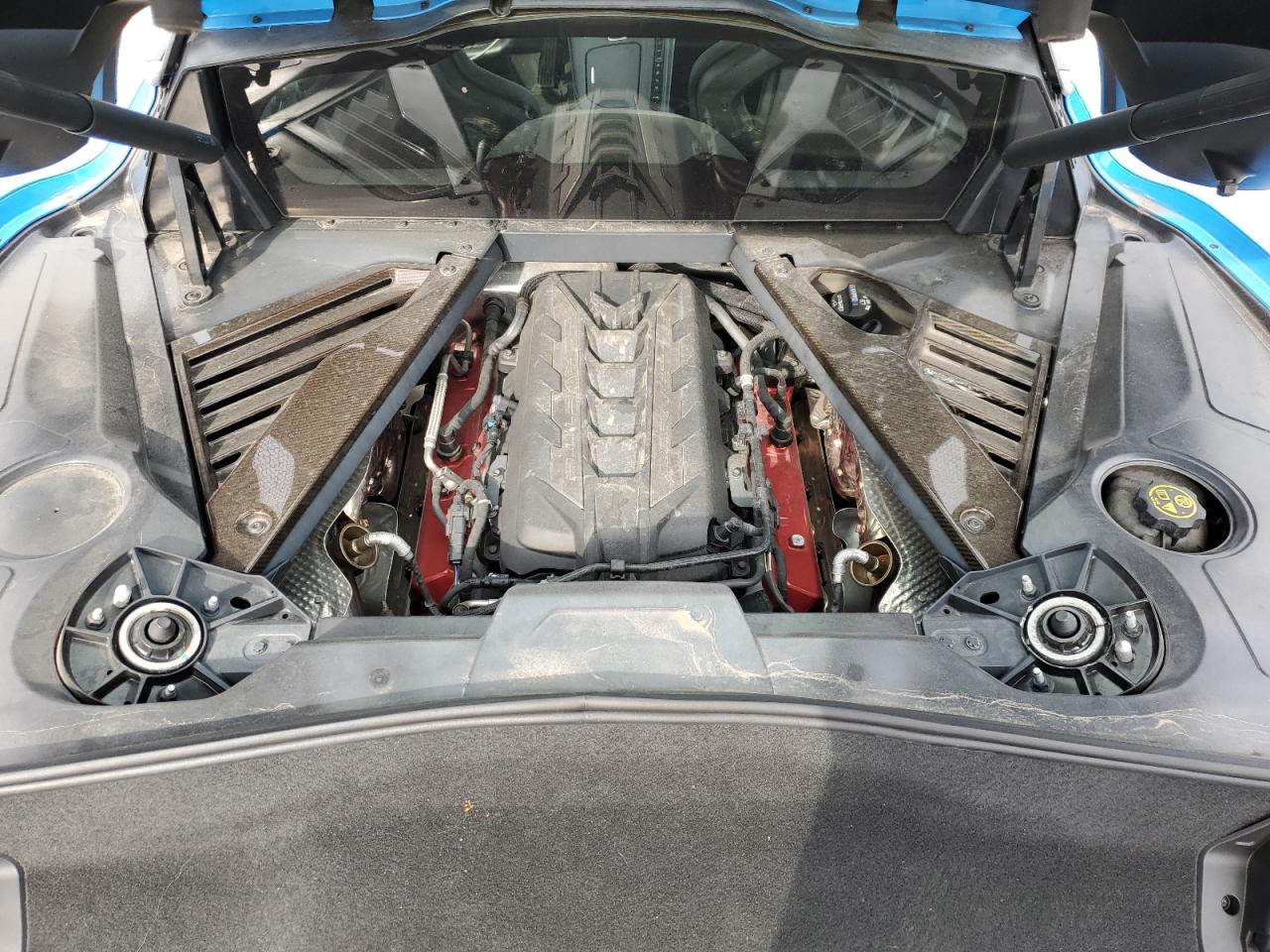 2020 Chevrolet Corvette VIN 1G1Y72D45L5117631 Copart auction photo, undercarriage / minor dent/scratches damage thumbnail 11