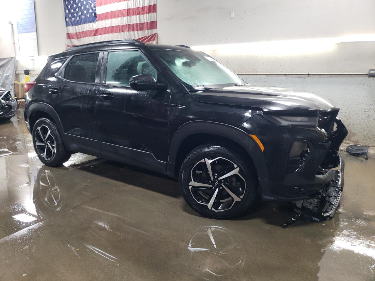 2022 Chevrolet TrailBlazer VIN KL79MUSL9NB016829 Copart auction photo, front end damage thumbnail 4