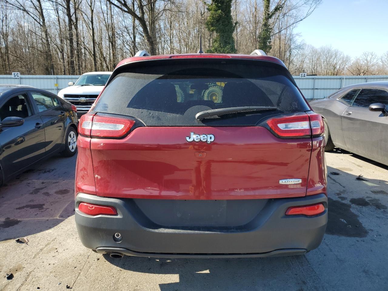 2016 Jeep Grand Cherokee VIN 1C4PJLCB0GW177729 Copart auction photo, front end damage thumbnail 6