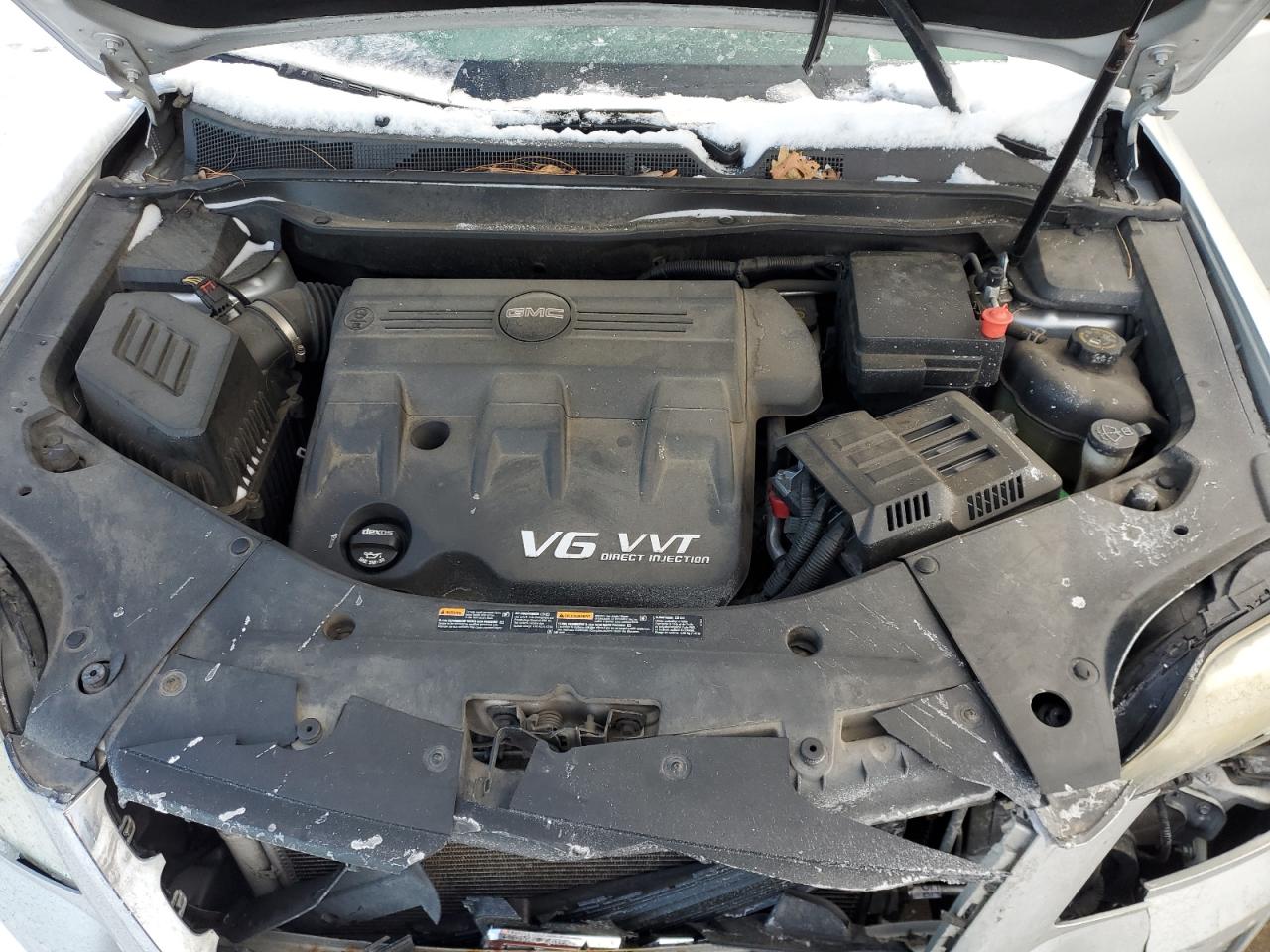 2013 GMC Terrain VIN 2GKFLTE38D6162689 Copart auction photo, rear end / front end damage thumbnail 13