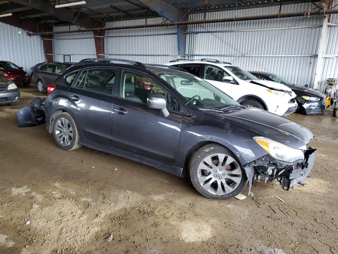 2012 Subaru Impreza VIN JF1GPAS6XCH227905 Copart auction photo, front end / undercarriage damage thumbnail 4