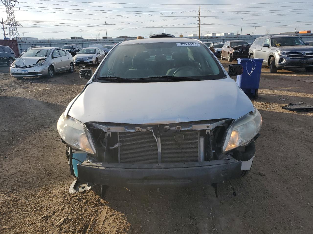 2009 Toyota Corolla VIN JTDBL40E09J051198 Copart auction photo, front end damage thumbnail 5