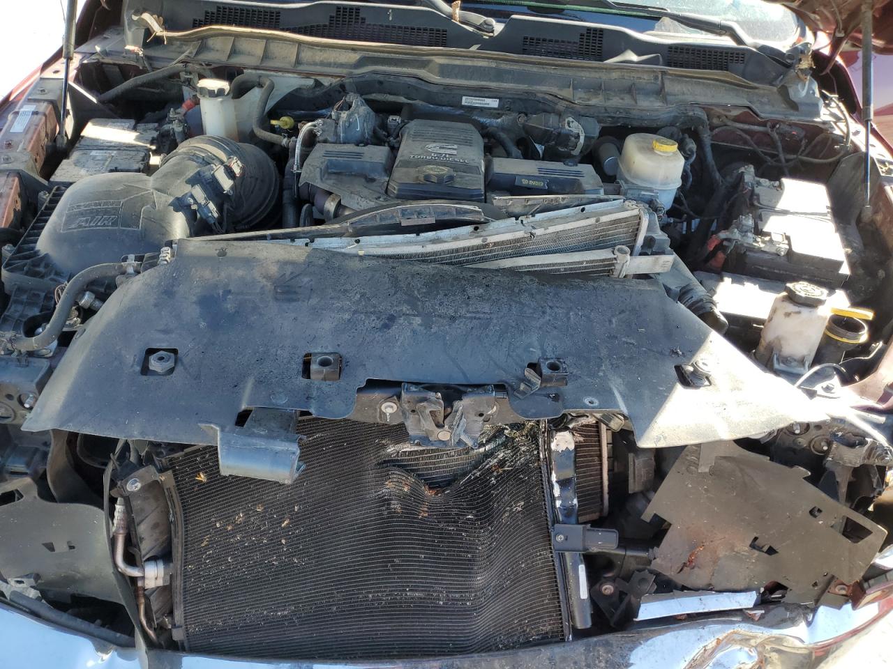 2017 RAM 2500 VIN 3C6UR5CL9HG600749 Copart auction photo, mechanical / front end damage thumbnail 12