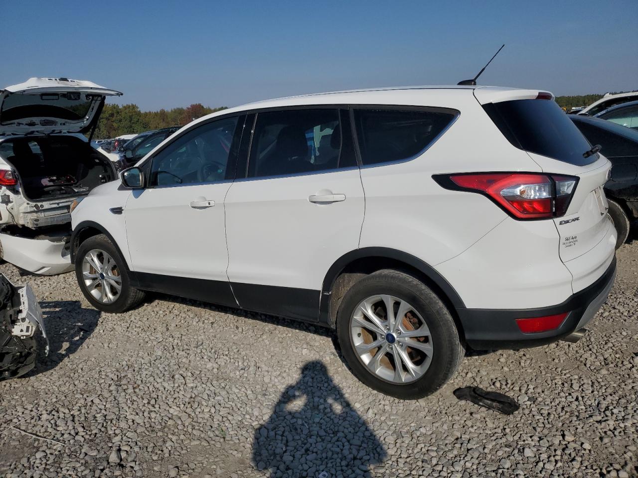 2017 Ford Escape VIN 1FMCU9GD8HUC68373 Copart auction photo, front end damage thumbnail 2