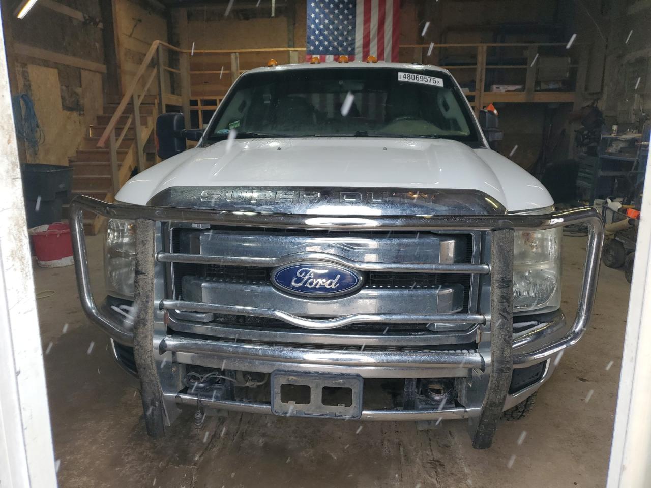 2011 Ford F350 VIN 1FT8W3BT6BEB59864 Copart auction photo, rear end damage thumbnail 5
