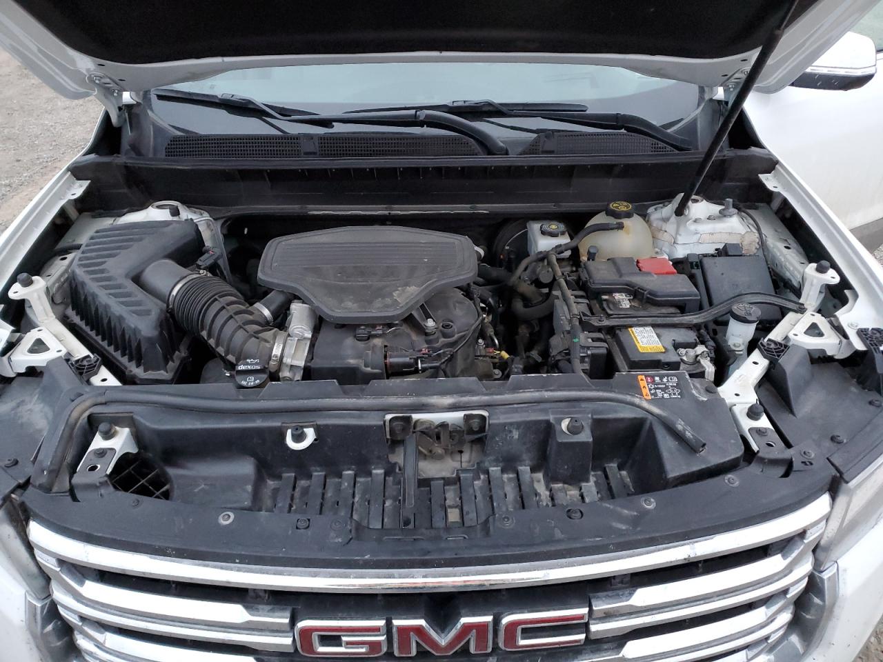 2021 GMC Acadia VIN 1GKKNULS3MZ132741 Copart auction photo, side / front end damage thumbnail 12