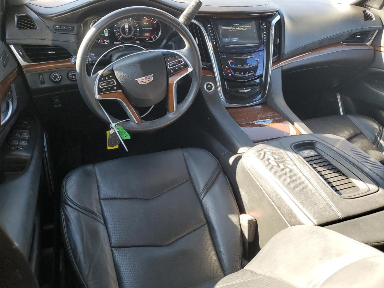 2018 Cadillac Escalade VIN 1GYS4CKJ0JR160293 Copart auction photo, front end damage thumbnail 8