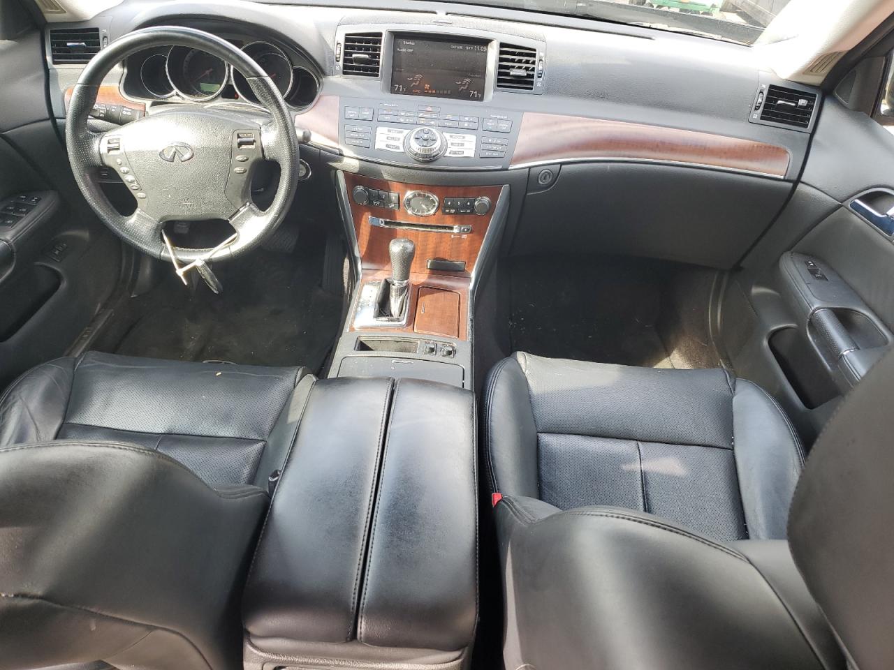 2009 Infiniti M VIN JNKCY01E09M802679 Copart auction photo, front end damage thumbnail 8