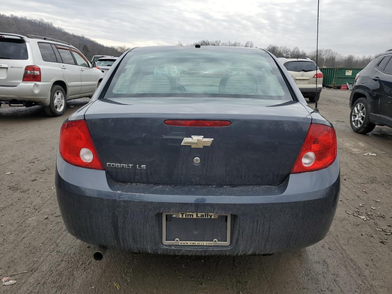 2008 Chevrolet Cobalt VIN 1G1AK58F187168486 Copart auction photo, all over damage thumbnail 6