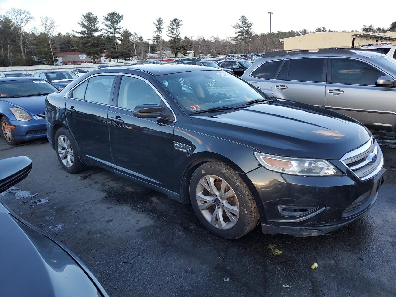 2011 Ford Taurus VIN 1FAHP2EW8BG168895 Copart auction photo, undercarriage / minor dent/scratches damage thumbnail 4