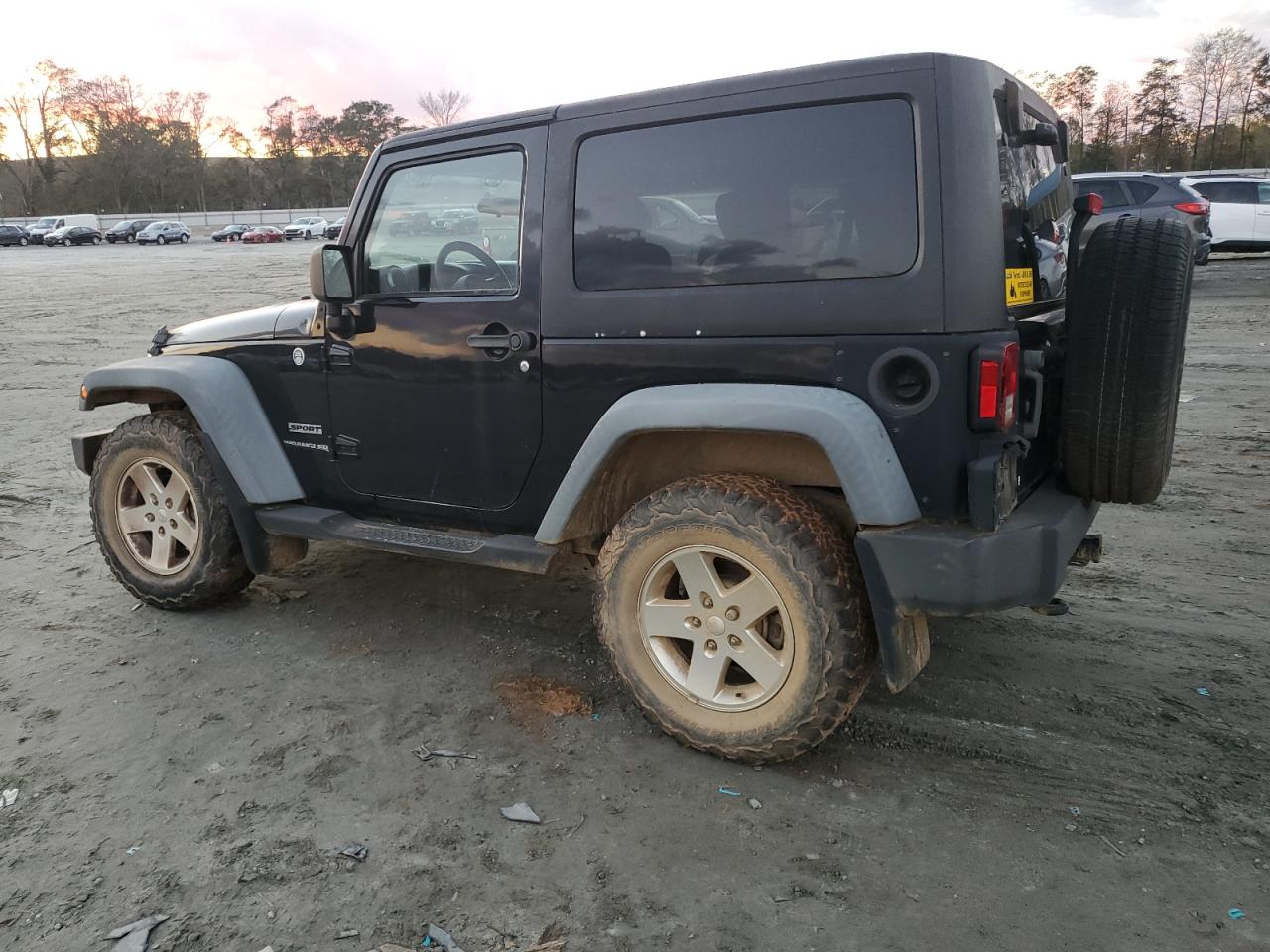 2012 Jeep Wrangler VIN 1C4AJWAG8CL100625 Copart auction photo, front end / undercarriage damage thumbnail 2