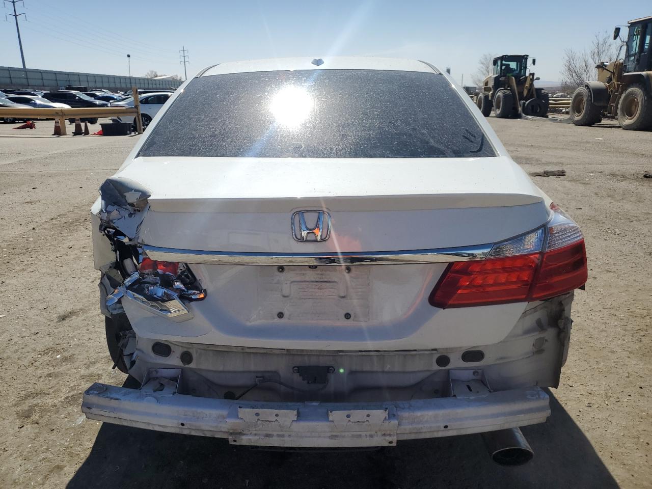 2015 Honda Accord VIN 1HGCR2F81FA180816 Copart auction photo, rear end damage thumbnail 6