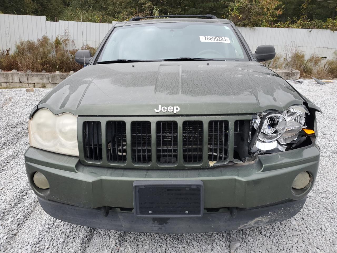 2007 Jeep Grand Cherokee VIN 1J8GR48K67C624632 Copart auction photo, front end damage thumbnail 5