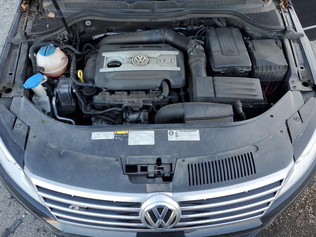 2014 Volkswagen Passat CC VIN WVWBP7AN8EE536549 Copart auction photo, all over damage thumbnail 11