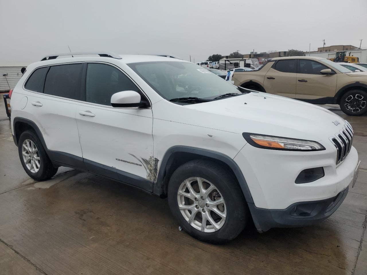 2015 Jeep Grand Cherokee VIN 1C4PJMCB4FW714915 Copart auction photo, side damage thumbnail 4