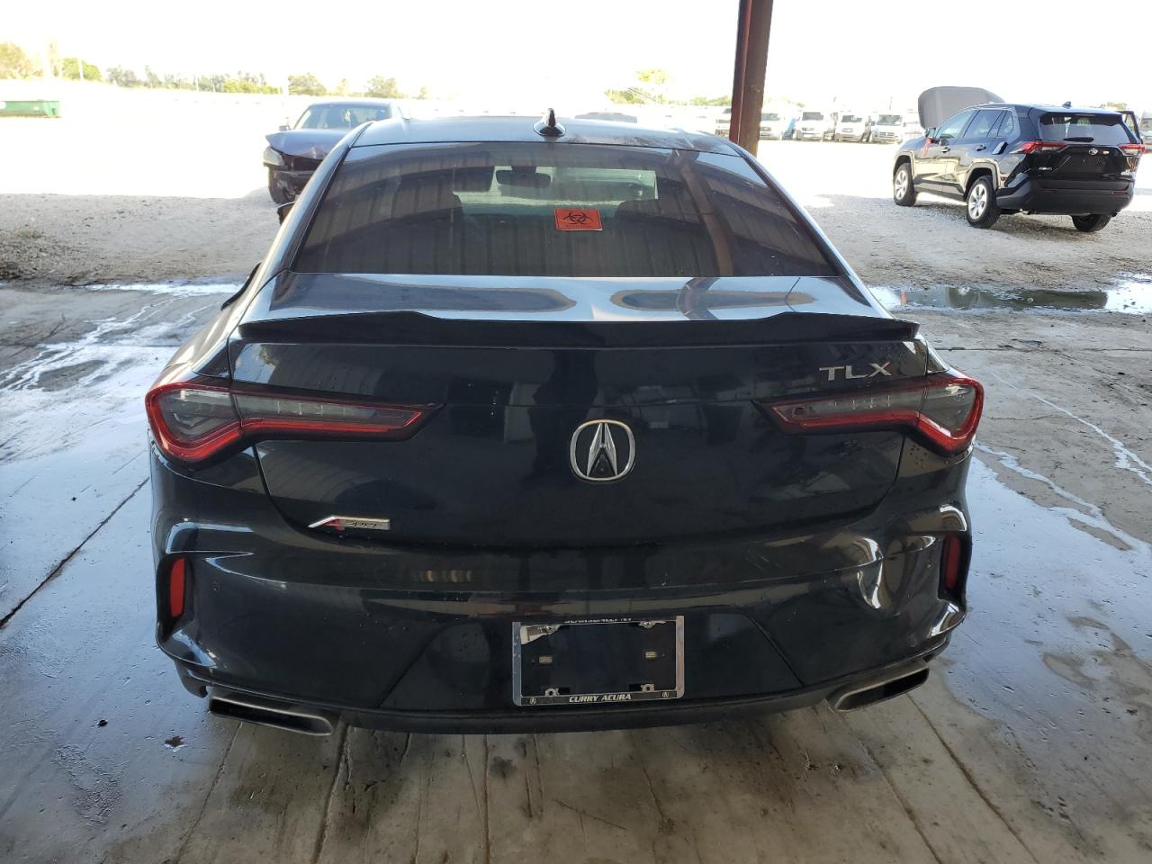 2022 Acura TLX VIN 19UUB5F52NA003304 Copart auction photo, minor dent/scratches damage thumbnail 6