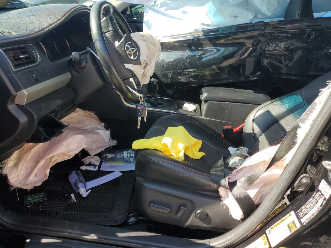 2017 Toyota Camry VIN 4T1BF1FK2HU721751 Copart auction photo, all over damage thumbnail 7