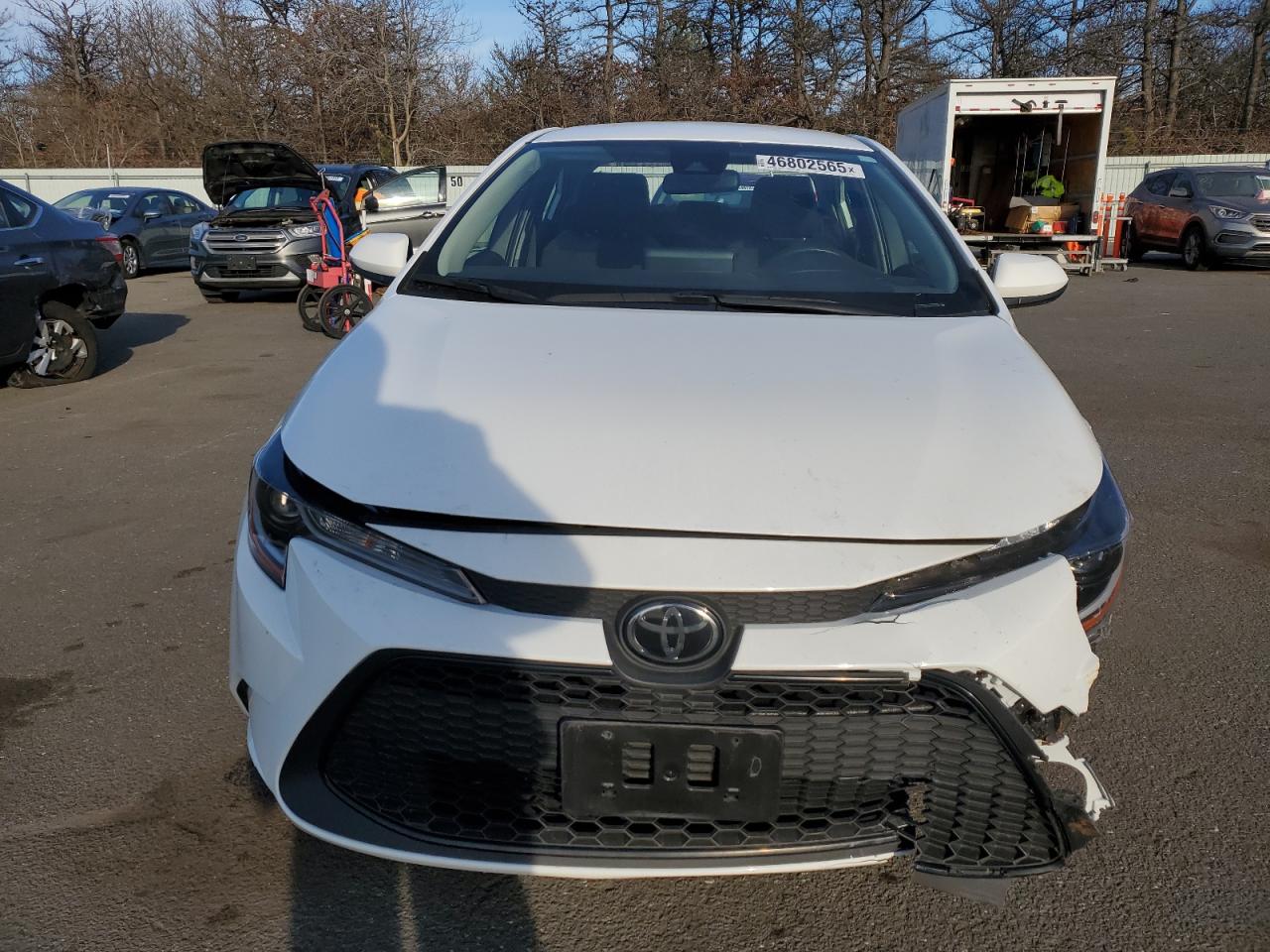 2022 Toyota Corolla VIN JTDEPMAE4N3027050 Copart auction photo, front end / top/roof damage thumbnail 5