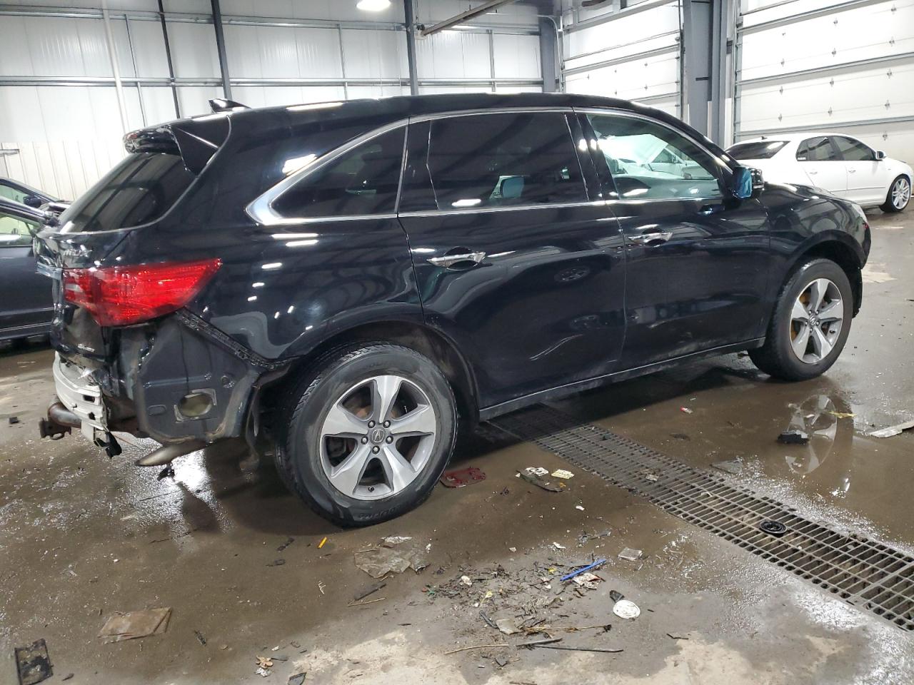 2014 Acura MDX VIN 5FRYD4H24EB005603 Copart auction photo, rear end / front end damage thumbnail 3
