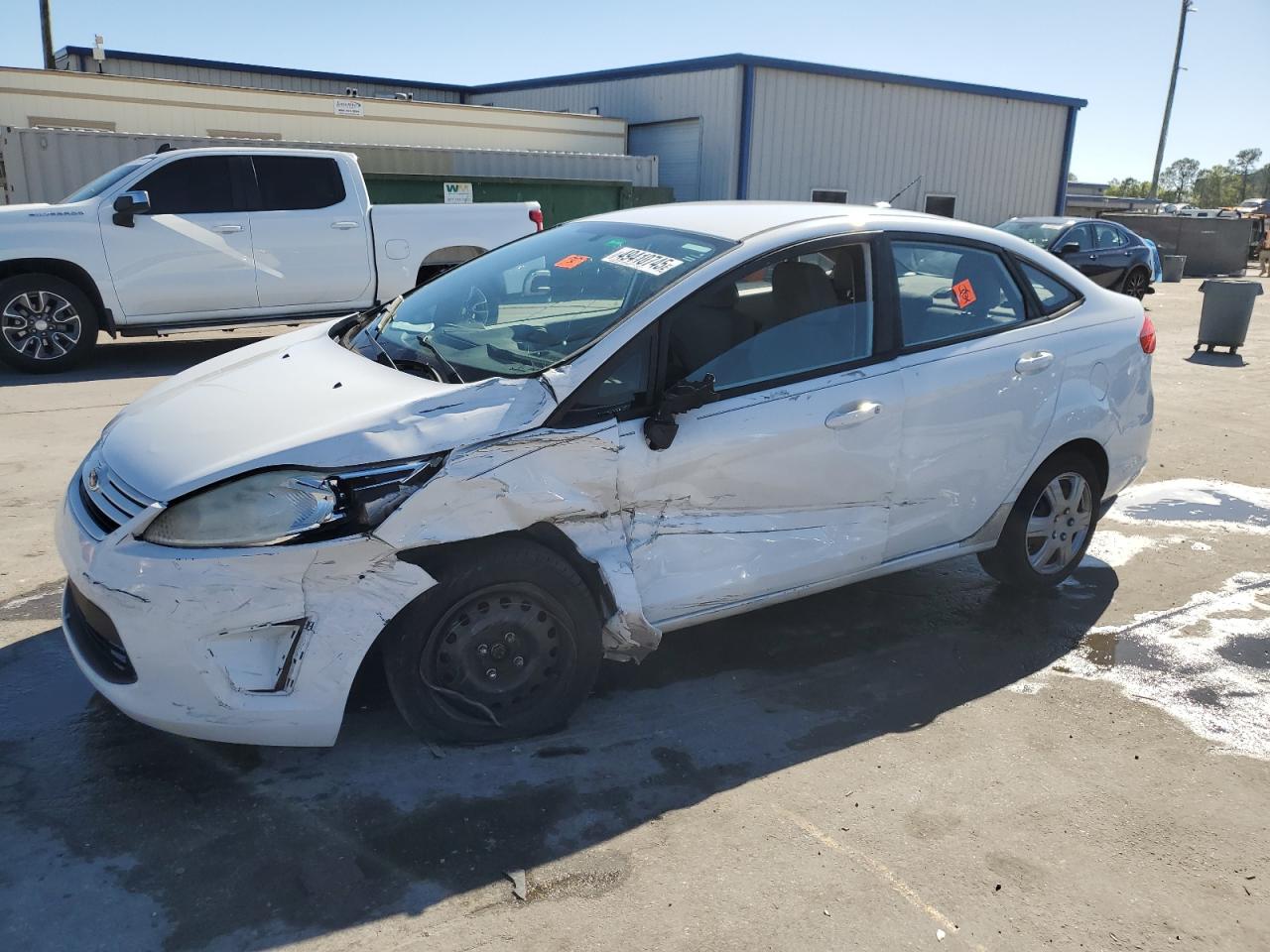 2013 Ford Fiesta VIN 3FADP4AJ5DM183867 - Copart auction photo