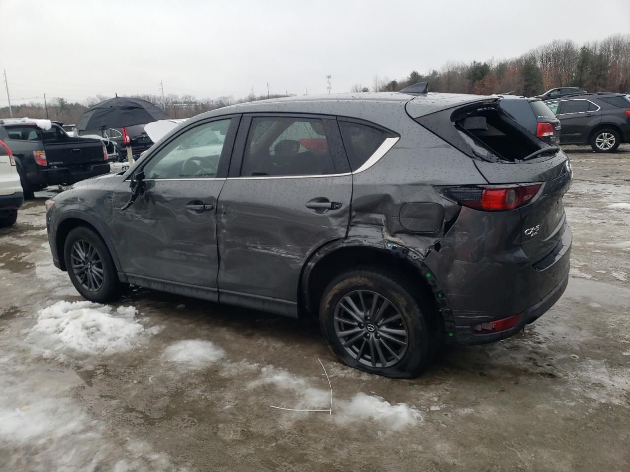 2020 Mazda CX-5 VIN JM3KFBCM4L0780565 Copart auction photo, all over damage thumbnail 2