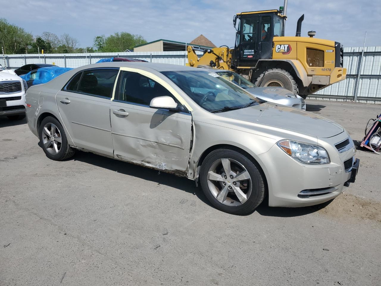 2011 Chevrolet Malibu VIN 1G1ZC5E12BF390539 Copart auction photo, side damage thumbnail 4