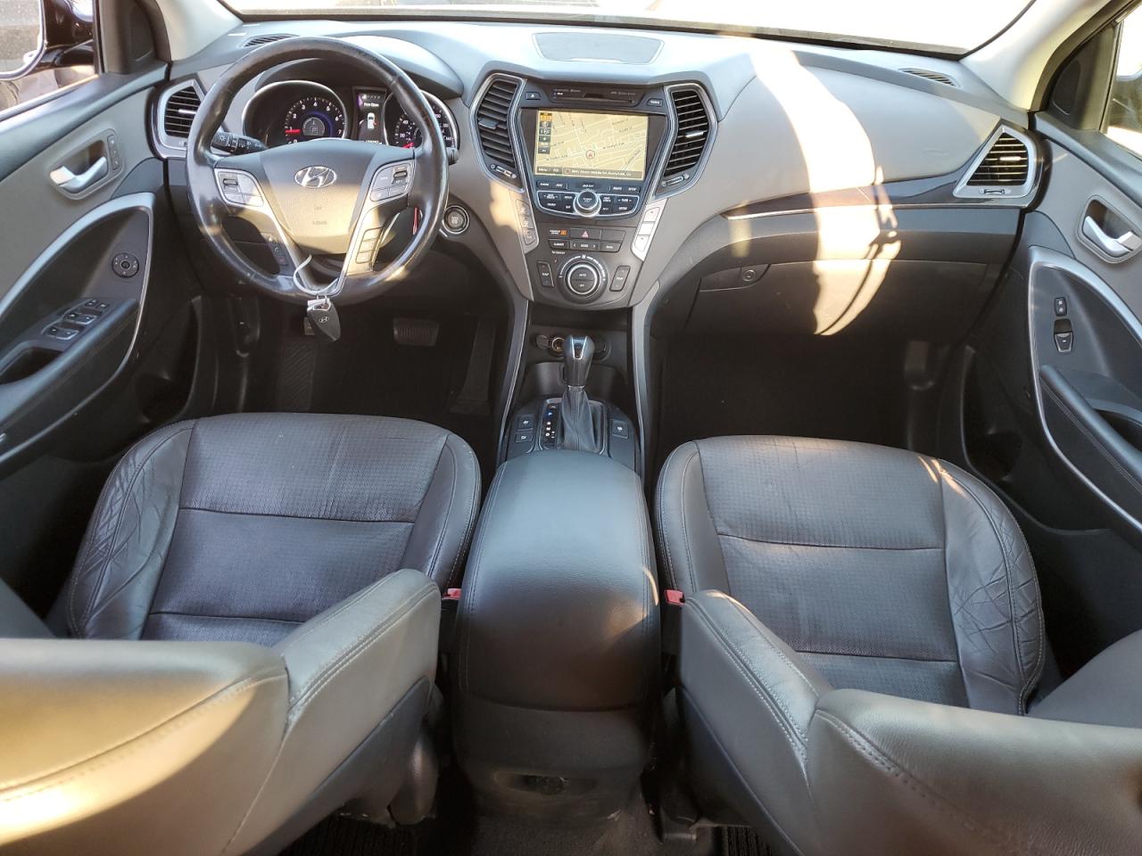 2014 Hyundai Santa Fe VIN KM8SR4HF9EU079789 Copart auction photo, front end damage thumbnail 8