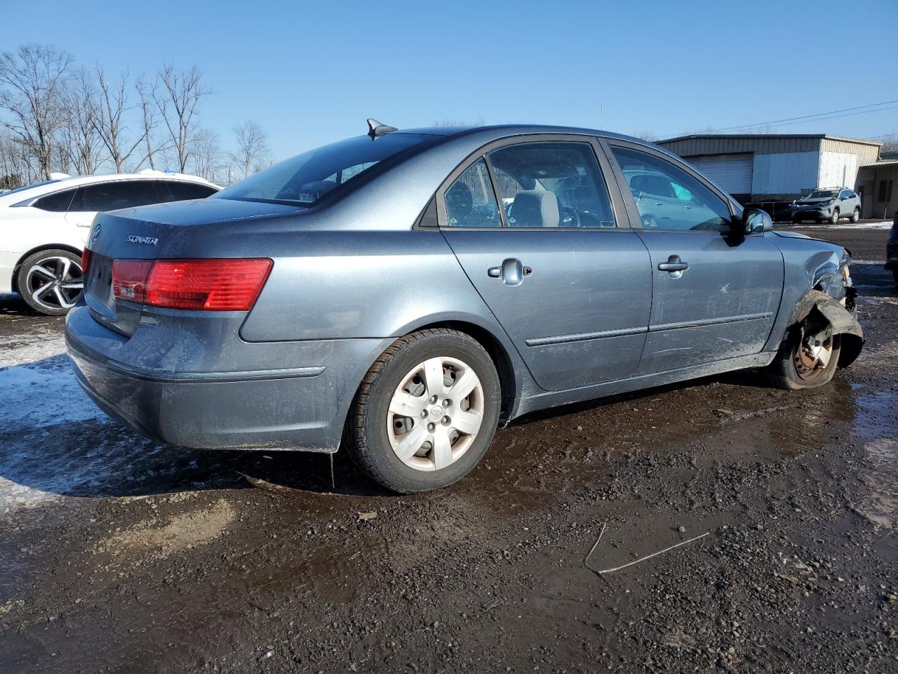 2010 Hyundai Sonata VIN 5NPET4AC2AH627865 Copart auction photo, front end damage thumbnail 3