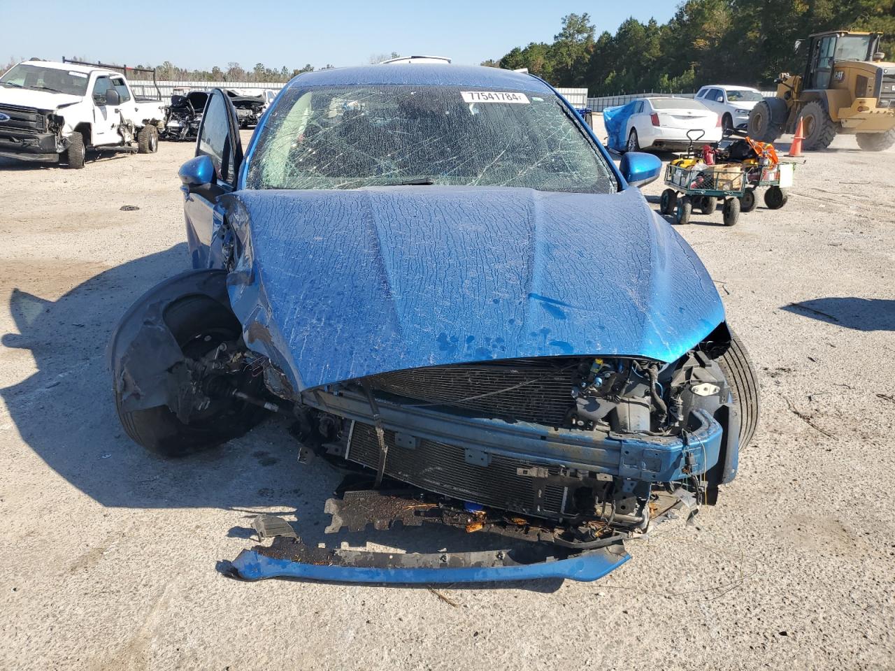 2020 Ford Fusion VIN 3FA6P0G70LR200055 Copart auction photo, all over damage thumbnail 5