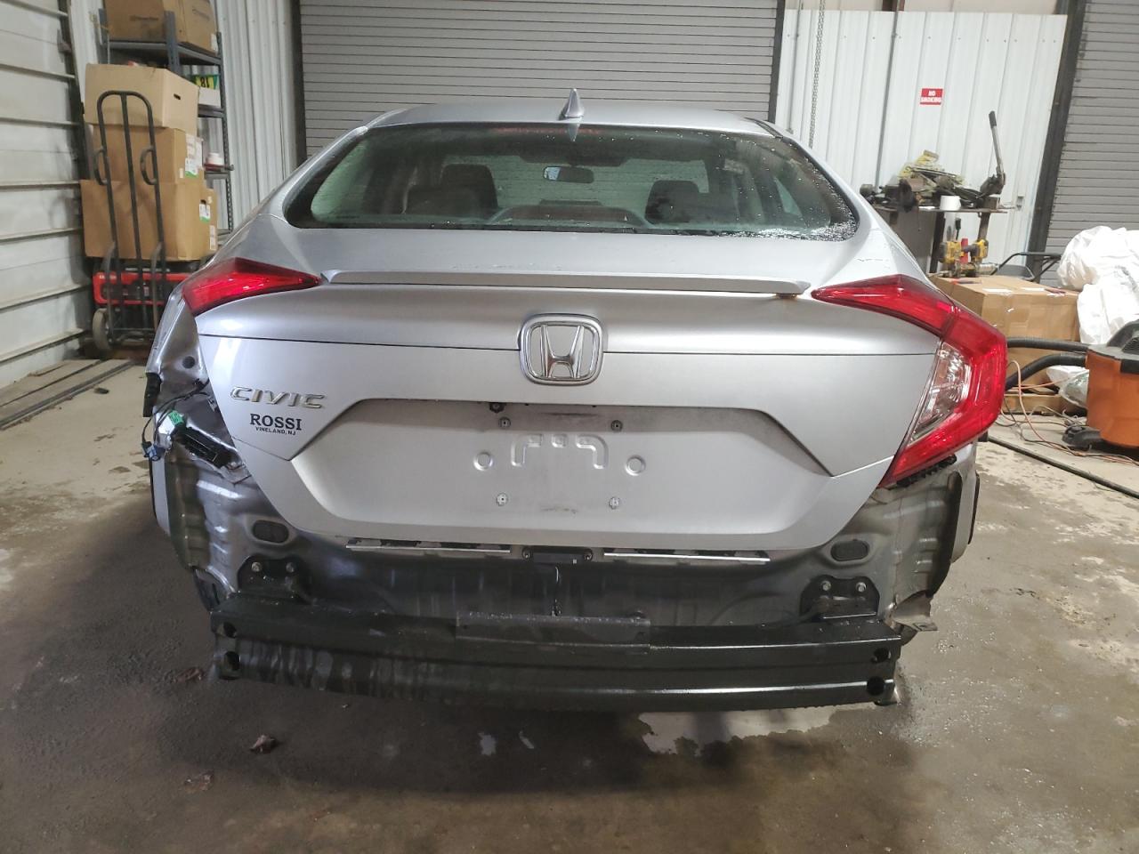 2019 Honda Civic VIN 19XFC1F36KE201520 Copart auction photo, front end / side damage thumbnail 6