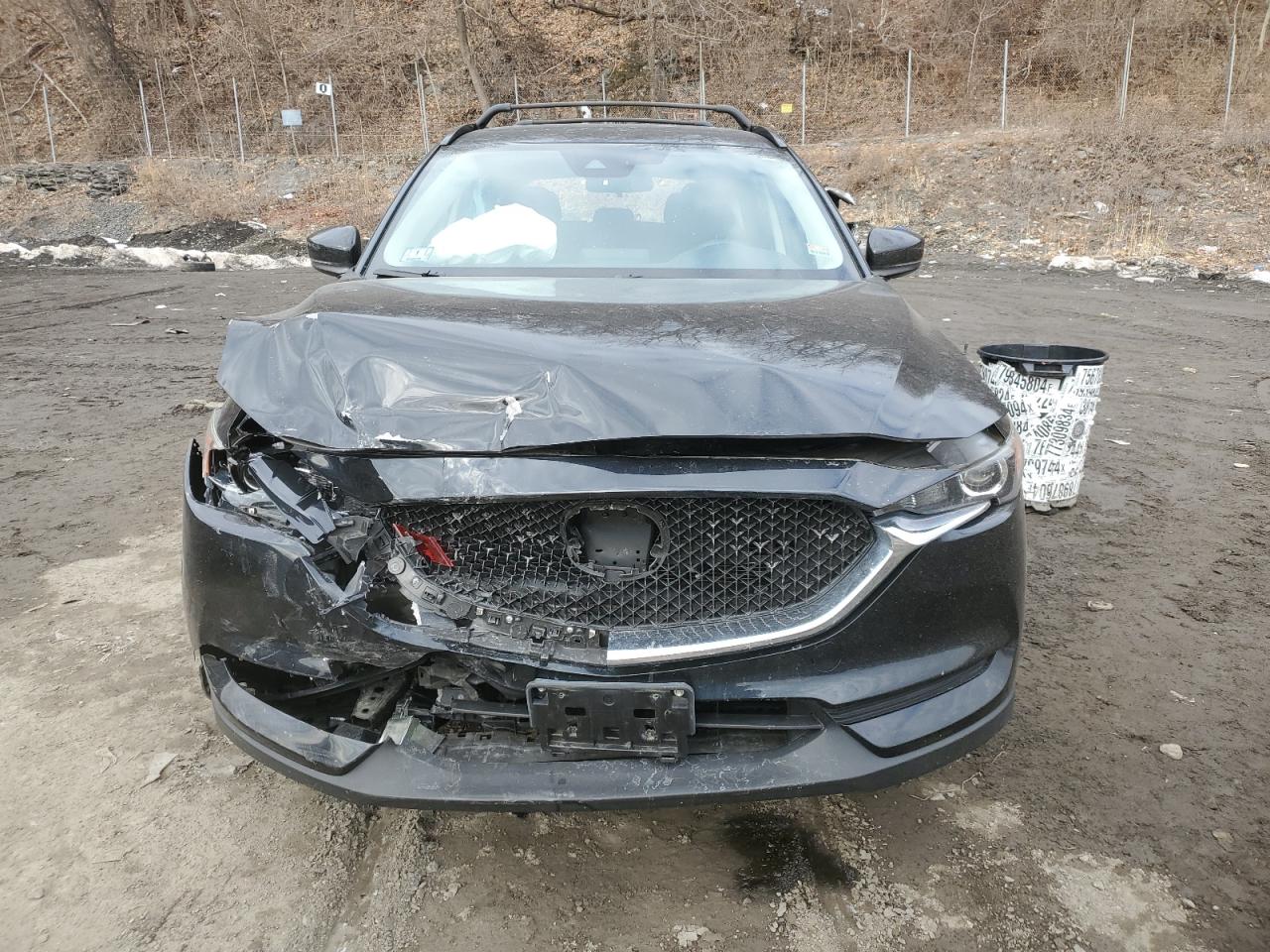 2019 Mazda CX-5 VIN JM3KFBBM4K0628818 Copart auction photo, front end / rear end damage thumbnail 5