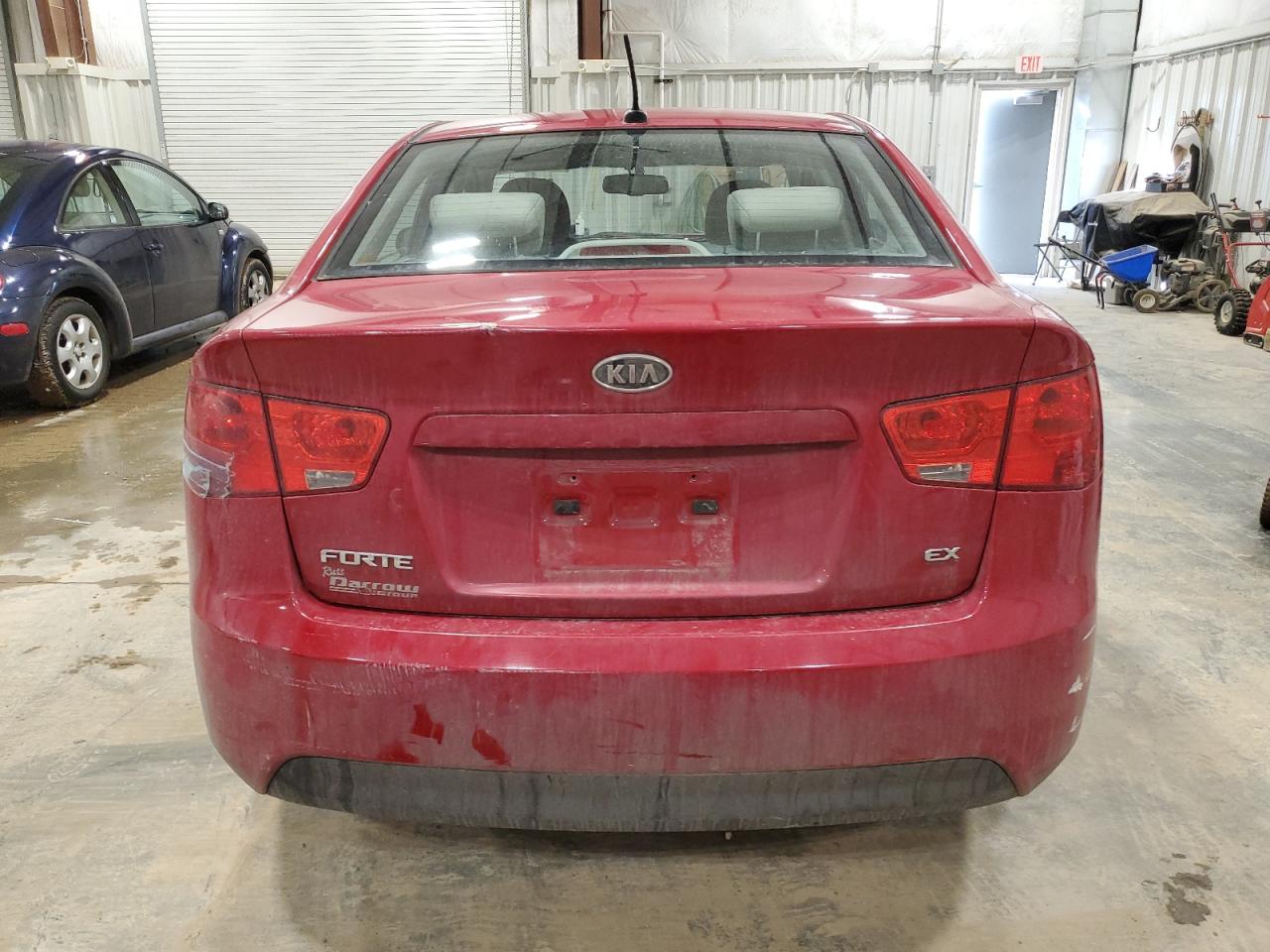 2013 KIA Forte VIN KNAFU4A28D5659567 Copart auction photo, front end damage thumbnail 6