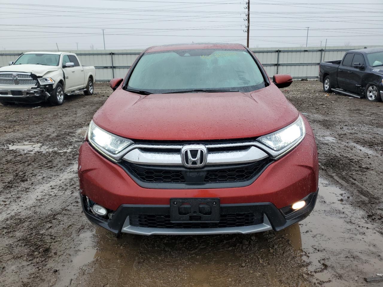 2017 Honda CR-V VIN 5J6RW2H87HL075097 Copart auction photo, all over damage thumbnail 5