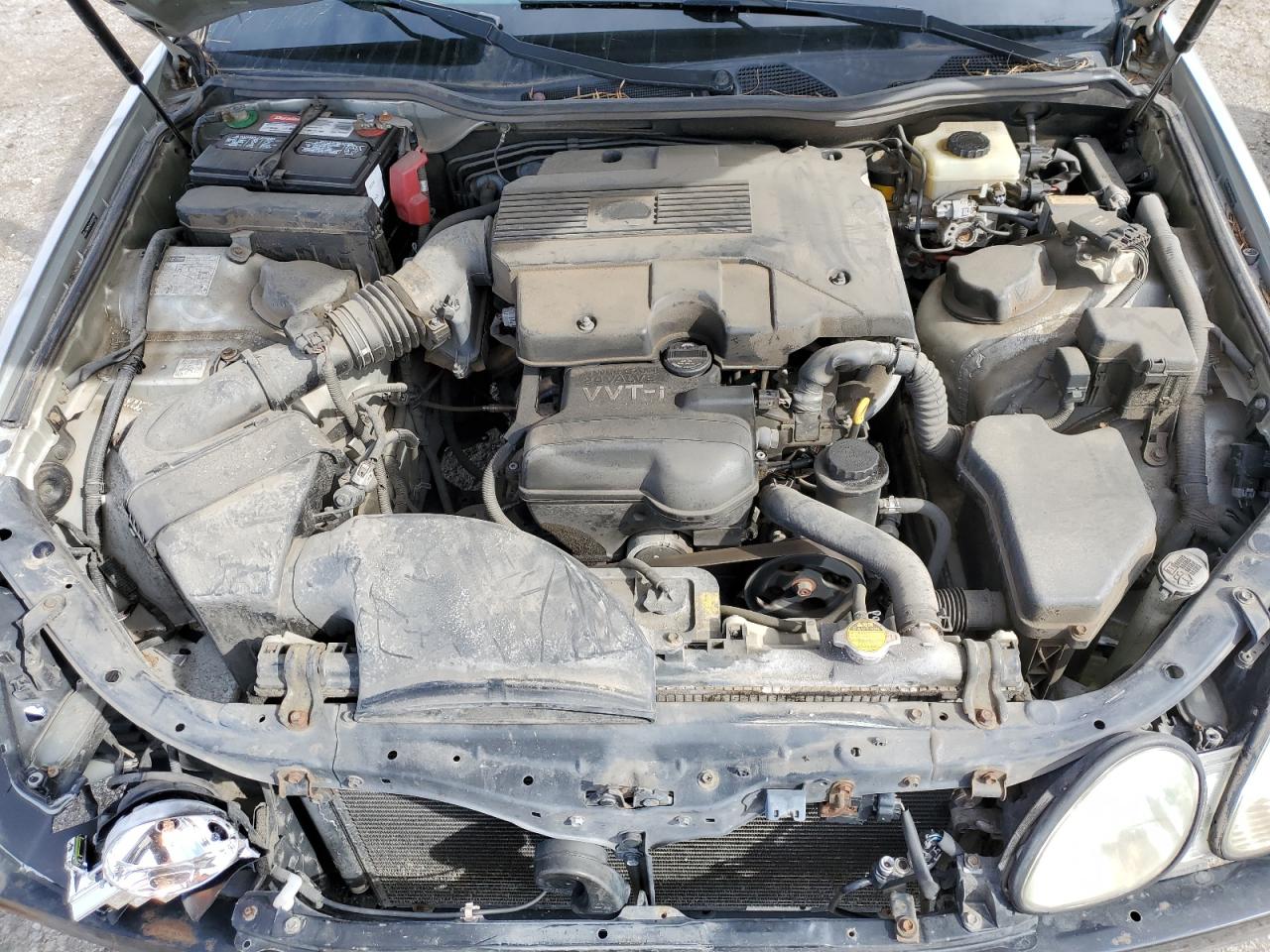 2004 Lexus GS 300 VIN JT8BD69S240200967 Copart auction photo, front end / minor dent/scratches damage thumbnail 13