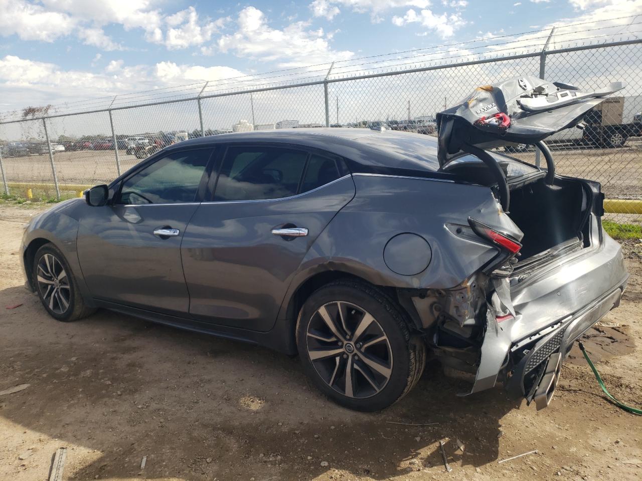 2020 Nissan Maxima VIN 1N4AA6CV0LC369509 Copart auction photo, rear end / front end damage thumbnail 2