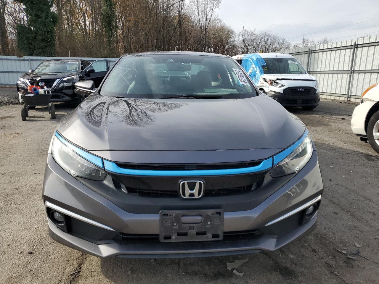 2020 Honda Civic VIN 2HGFC3B91LH352861 Copart auction photo, rear end / side damage thumbnail 5