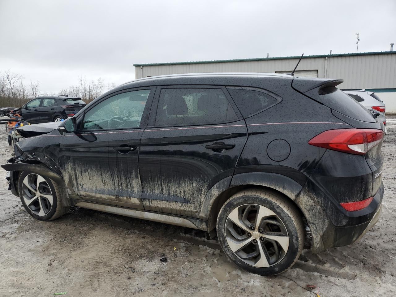 2017 Hyundai Tucson VIN KM8J3CA21HU297227 Copart auction photo, front end damage thumbnail 2