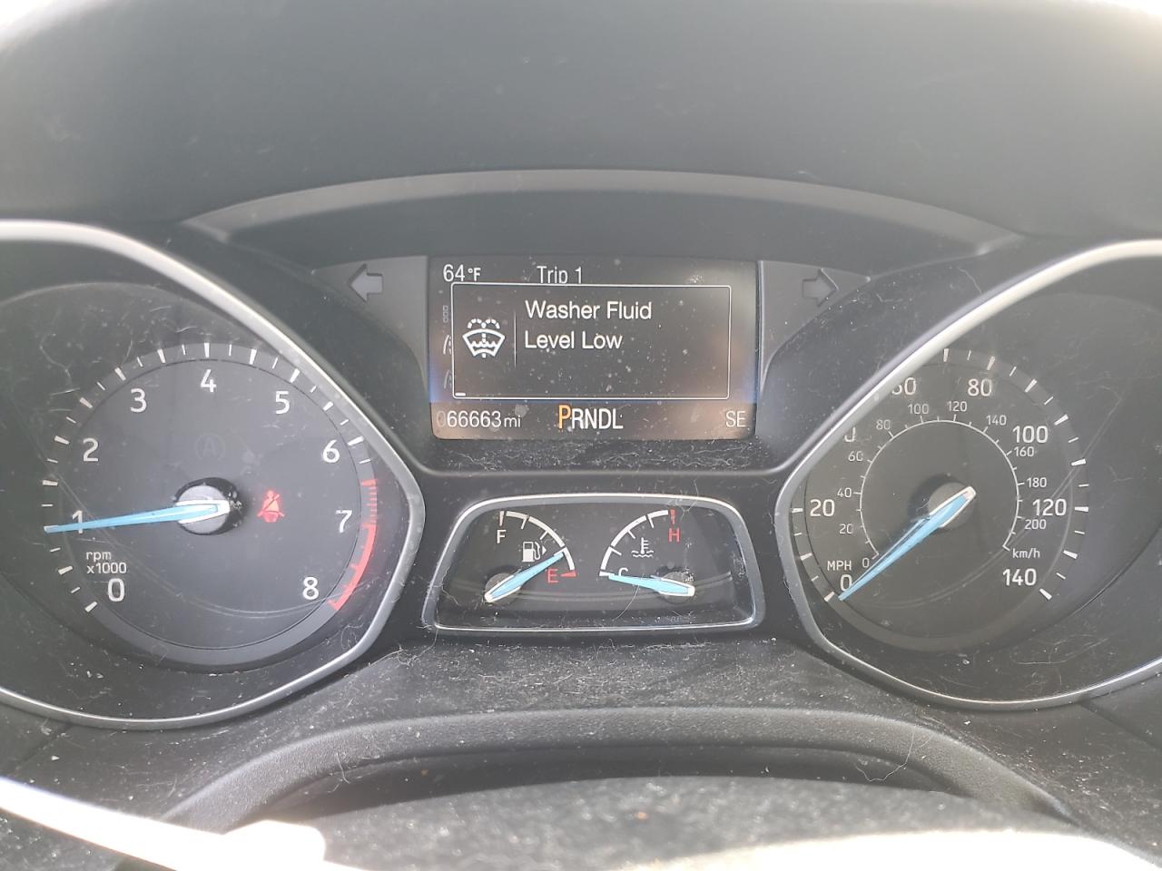 2017 Ford Focus VIN 1FADP3F24HL291884 Copart auction photo, front end damage thumbnail 9