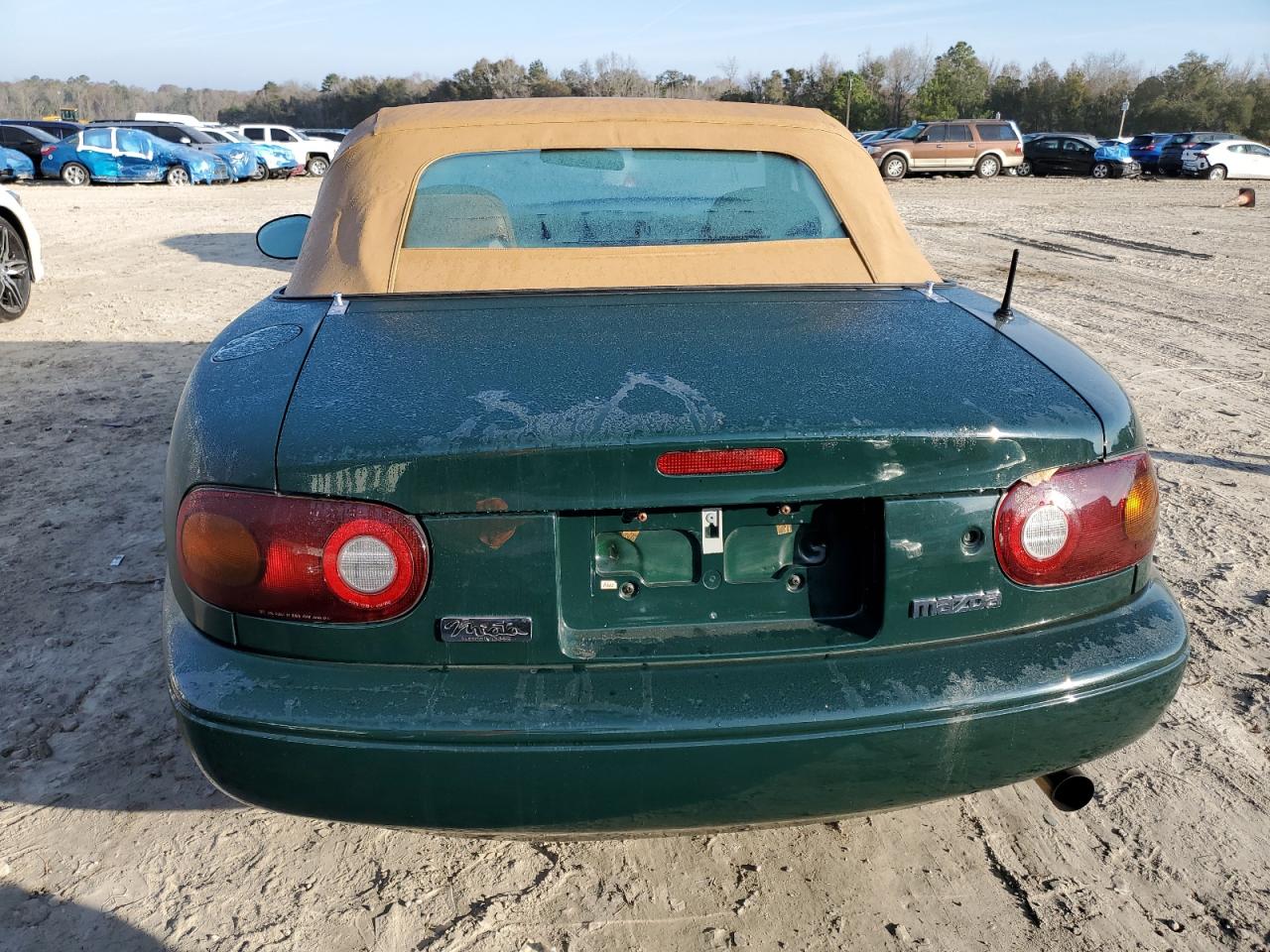 1991 Mazda MX-5 VIN JM1NA3518M1227801 Copart auction photo, front end damage thumbnail 6