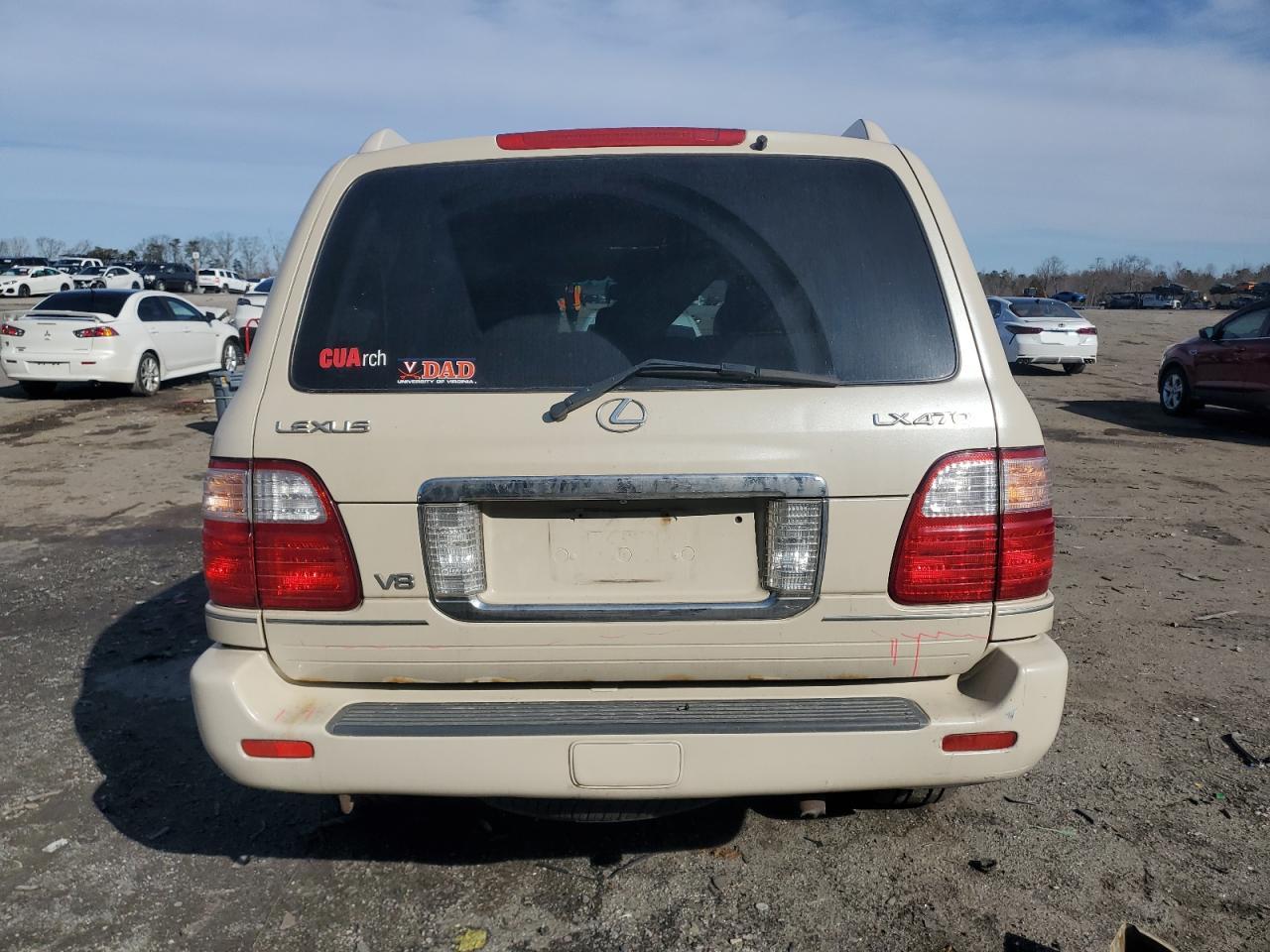 2005 Lexus LX VIN JTJHT00W753554363 Copart auction photo, front end / minor dent/scratches damage thumbnail 6
