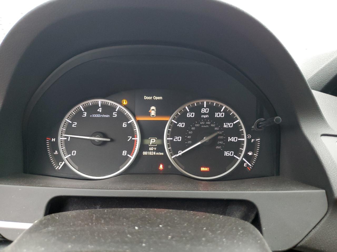 2018 Acura RDX VIN 5J8TB4H73JL005095 Copart auction photo, rear end / front end damage thumbnail 9