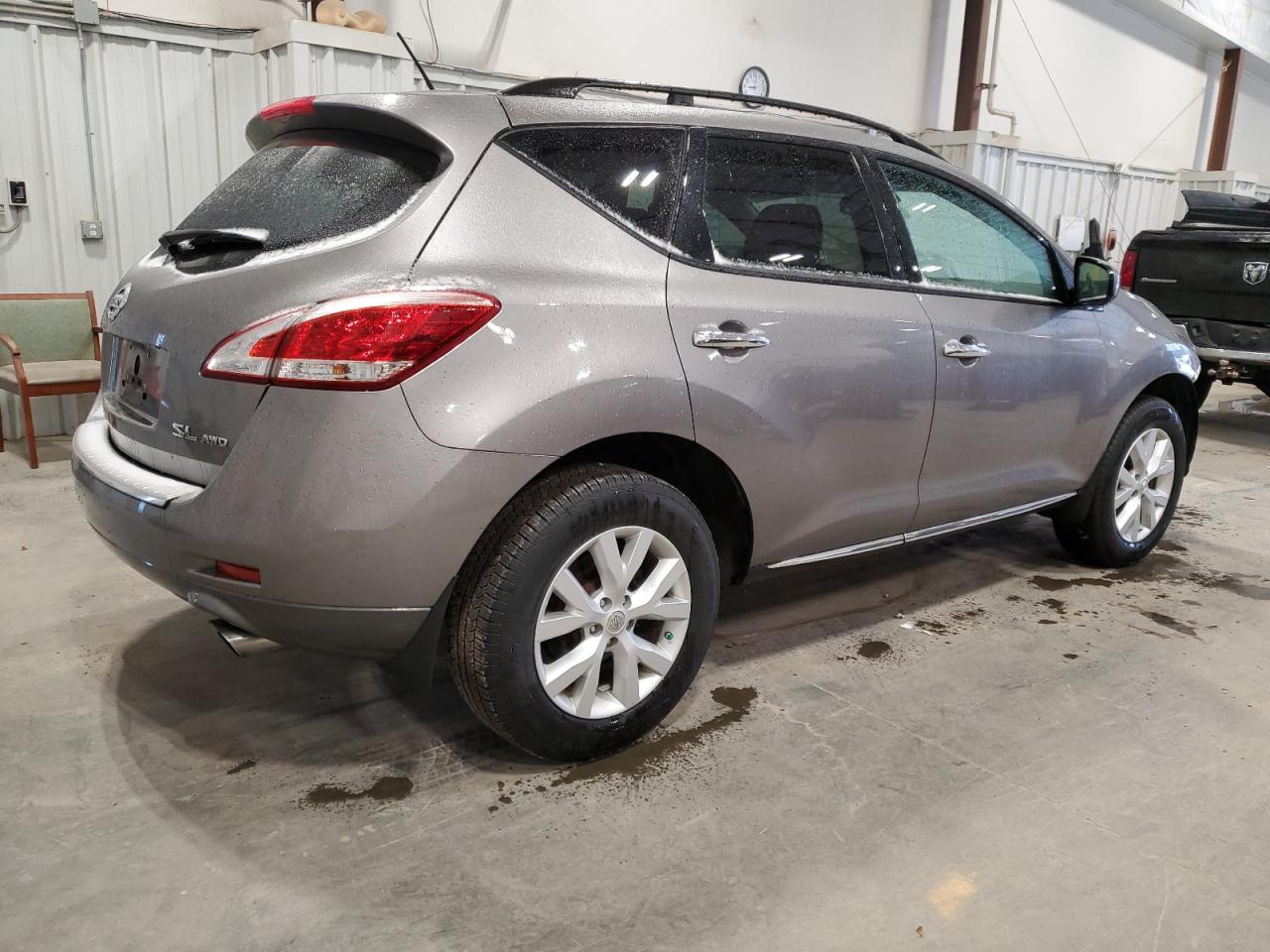 2011 Nissan Murano VIN JN8AZ1MW4BW180893 Copart auction photo, front end damage thumbnail 3