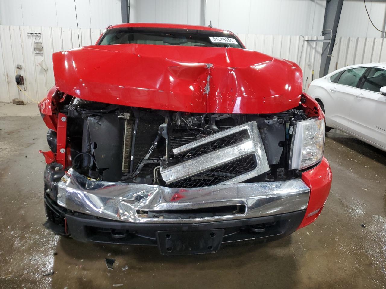 2009 Chevrolet Silverado VIN 1GCEK29009Z151654 Copart auction photo, front end damage thumbnail 5
